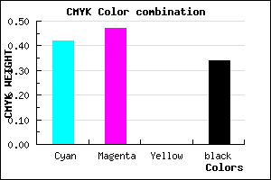 #625AA9 color CMYK mixer