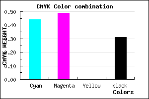 #625AB0 color CMYK mixer