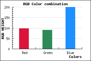 rgb background color #625AC8 mixer