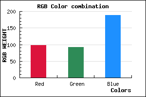 rgb background color #625CBC mixer