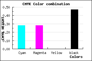 #626288 color CMYK mixer