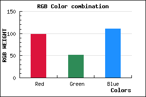 rgb background color #63336F mixer