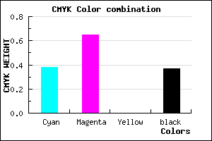 #6338A0 color CMYK mixer
