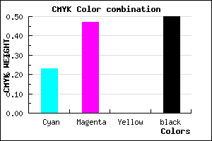 #634480 color CMYK mixer