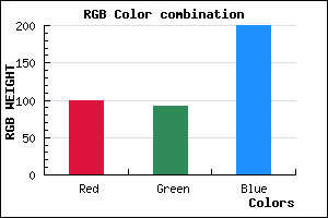 rgb background color #635CC8 mixer
