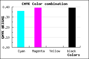 #635F9B color CMYK mixer