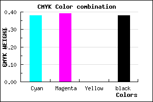 #63619F color CMYK mixer